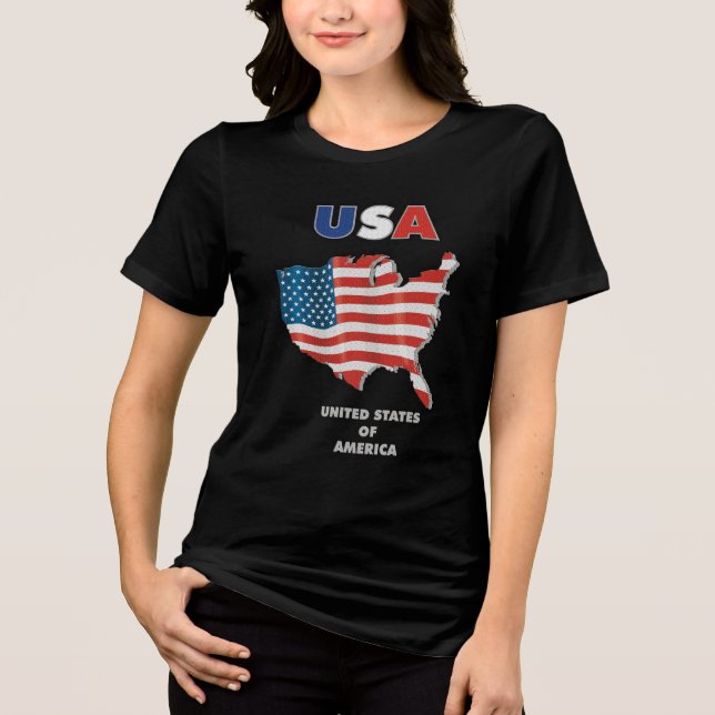 Camiseta EUA - Estados Unidos da América (Frente)