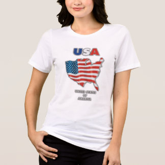 Camiseta EUA - Estados Unidos da América