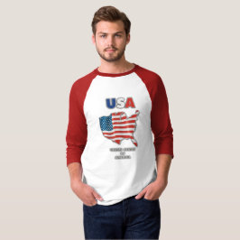 Camiseta EUA - Estados Unidos da América