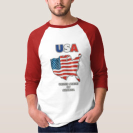 Camiseta EUA - Estados Unidos da América