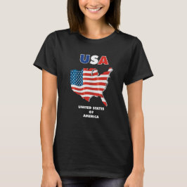 Camiseta EUA - Estados Unidos da América