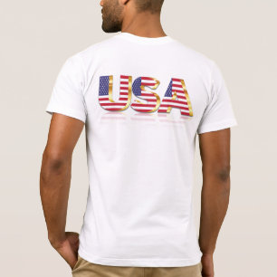 Camiseta EUA - Estados Unidos da América - Bandeira - Patr
