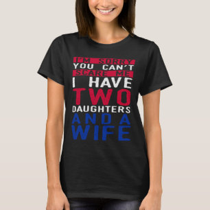 Camiseta EUA Filha Pai Mãe Família Pai