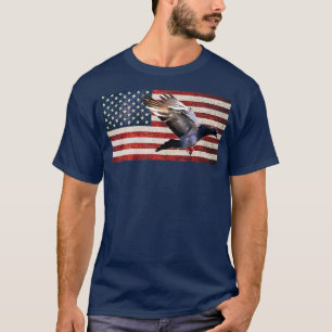 Camiseta EUA Flag America Pigeon Breeder Racing