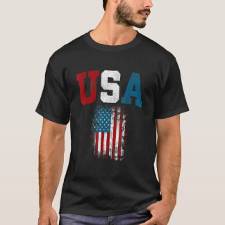 Camiseta EUA Flag American Flag United States of America 4t
