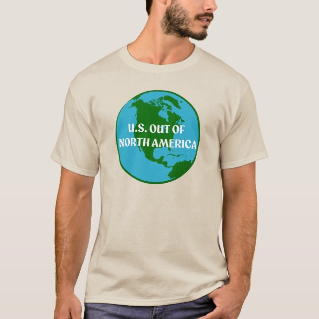 Camiseta EUA fora da América do Norte (Frente)