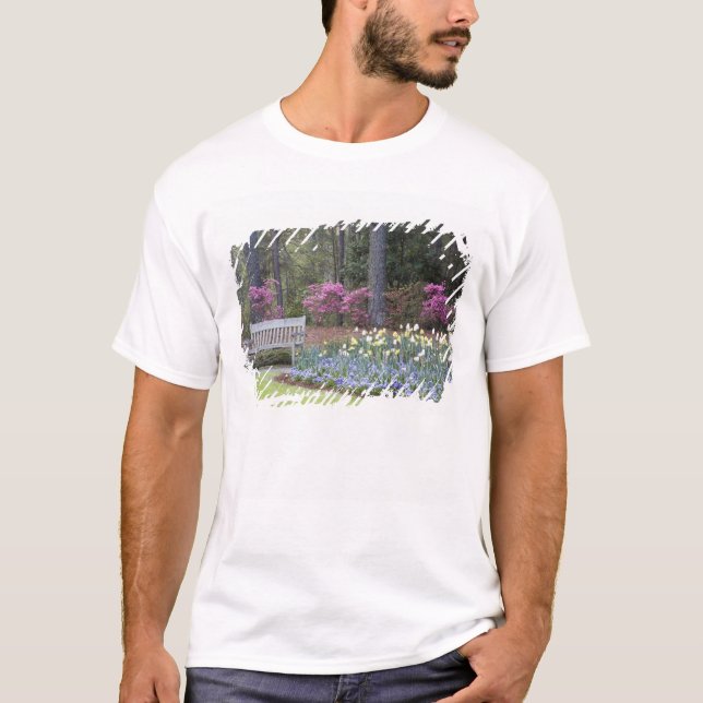 Camiseta EUA, Geórgia, Pine Mountain. Uma fronteira de (Frente)