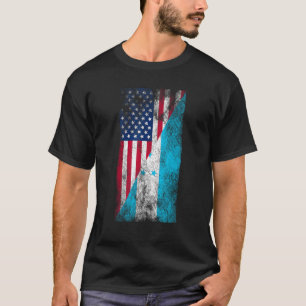 Camiseta EUA Honduras Flags Estados Unidos da América Hondu
