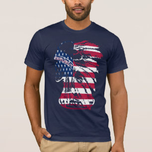 Camiseta EUA indianos por bros de rogers