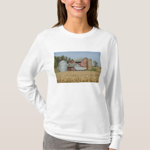 Camiseta EUA, IOWA, Froelich: Fazenda antiga