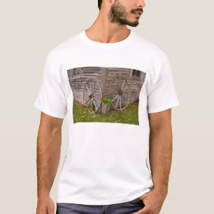 Camiseta EUA, Maine. Rodas de Carroça