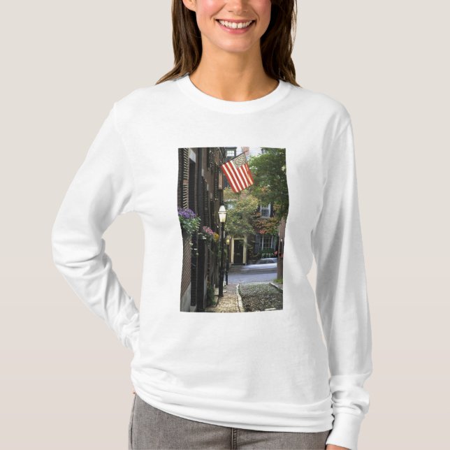 Camiseta EUA, Massachusetts, Boston, Beacon Hill. (Frente)