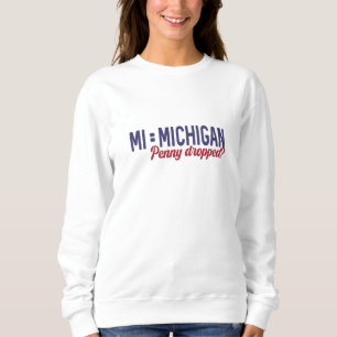 Camiseta EUA - MI = Michigan Not Minnesota Confusion