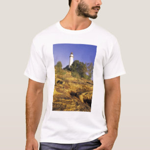 Camiseta EUA, Michigan, Lago Huron. Pointe Aux Barques