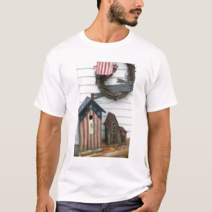 Camiseta EUA, Missouri, Herman: Casas de pássaros patriótic