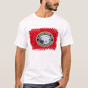 Camiseta EUA, Montana, Parque Nacional Glacier, Antigo 2