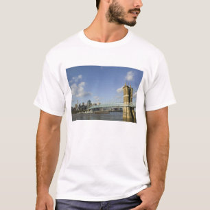 Camiseta EUA, Ohio, Cincinnati: Suspensão de Roebling 2