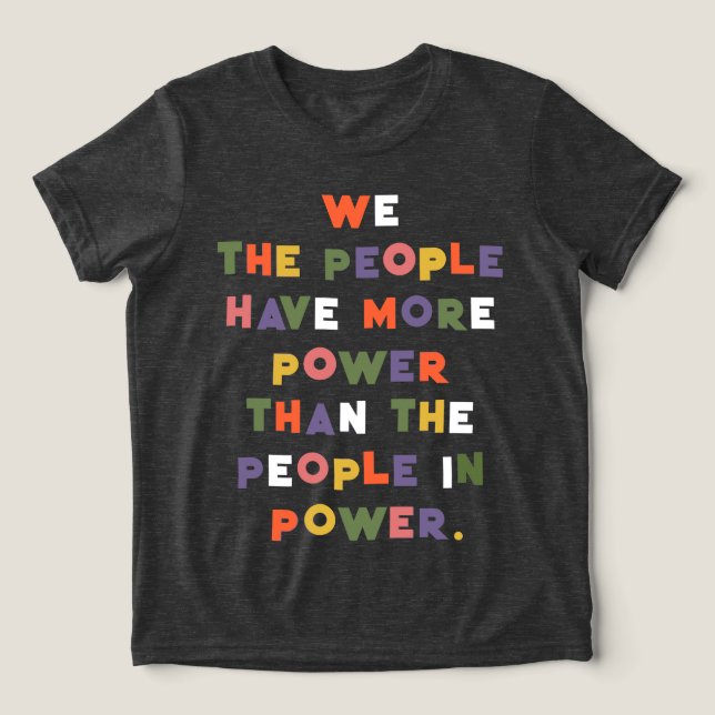 Camiseta EUA Resistir Protesto Salvar Democracia (Design frontal)