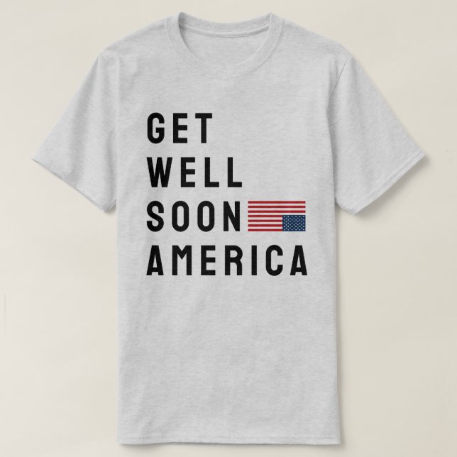 Camiseta EUA Salve a Democracia (Frente do Design)