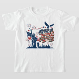 Camiseta EUA Sempre – Dia da Independência Patriótico