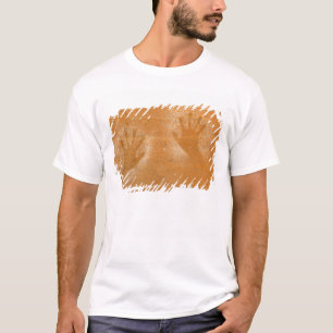 Camiseta EUA, Utah, Impressões de mão pictográficas em aren