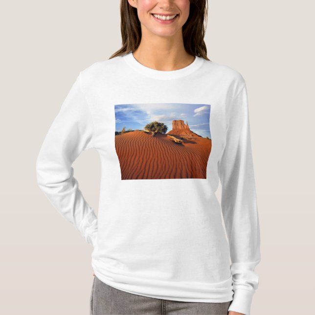 Camiseta EUA, Utah, Monument Valley. O vento cria (Frente)