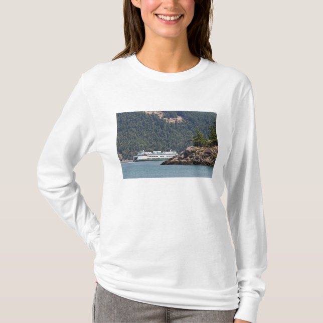 Camiseta EUA, WA.Washington State Ferries (Frente)