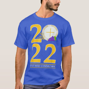 Camiseta Eucarista católico Minha Primeira Comunhão 20