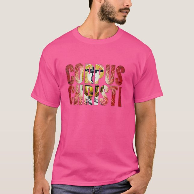 Camiseta Eucarística - Tradicional Massa Latina Ca (Frente)