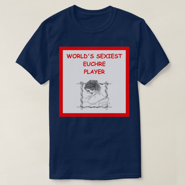 Camiseta Euchre (Frente do Design)