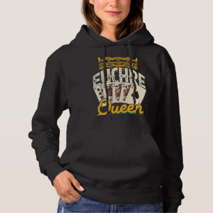 Camiseta Euchre Queen Vegas Casino Poker Spades e Mahjong