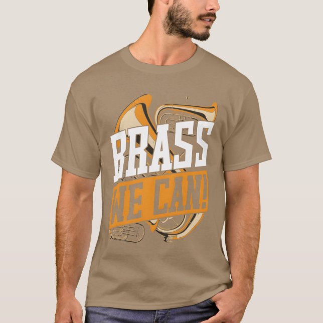 Camiseta Euphonium Euphoniumist Brass We Can friends (Frente)
