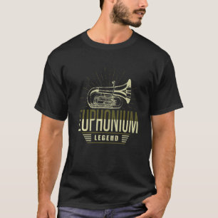Camiseta Euphonium Legend Player Music Roupa P