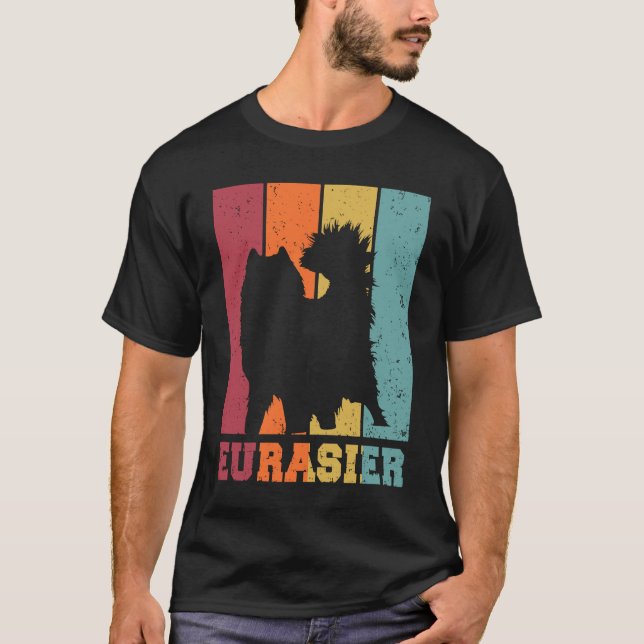 Camiseta Eurasier Vintage  1 (Frente)