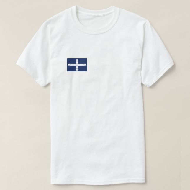 Camiseta Eureka Flag (Frente do Design)