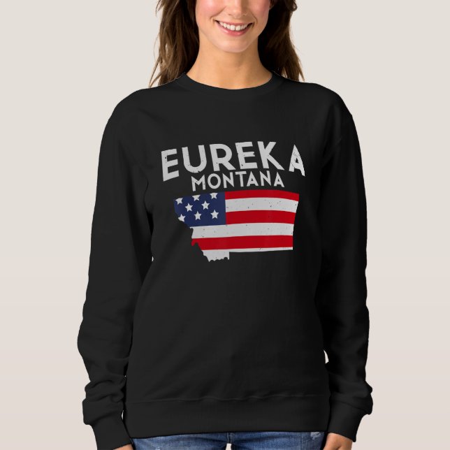 Camiseta Eureka Montana USA State America Travel Montanan (Frente)