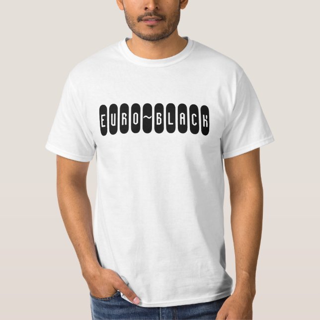 CAMISETA EURO~BLACK (Frente)