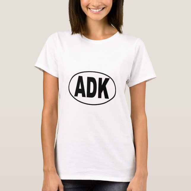 Camiseta Euro- Oval de ADK (Frente)