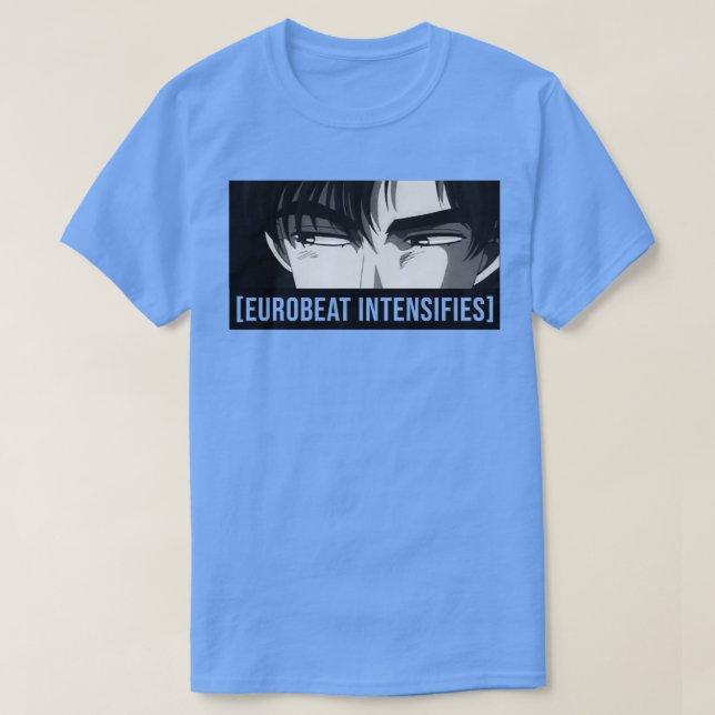 Camiseta Eurobeat Intensifies (Frente do Design)