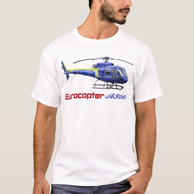 Camiseta Eurocopter AS350 Écureuil, eurocopter como 350 b3 (Frente)