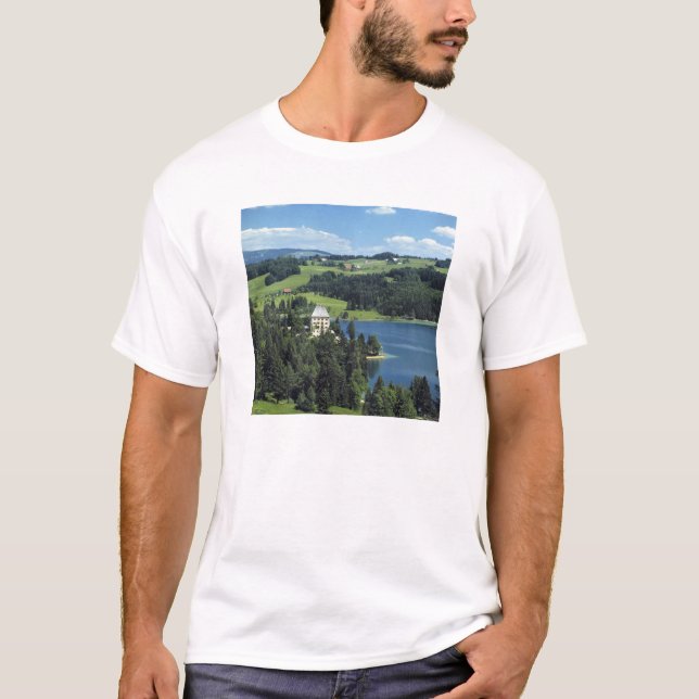 Camiseta Europa, Áustria, Fuschl. Castelo de Fuschl (Frente)
