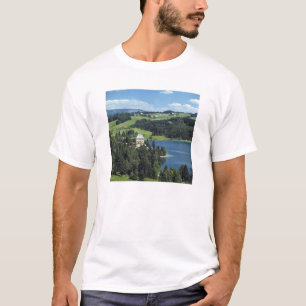 Camiseta Europa, Áustria, Fuschl. Castelo Schloss Fuschl