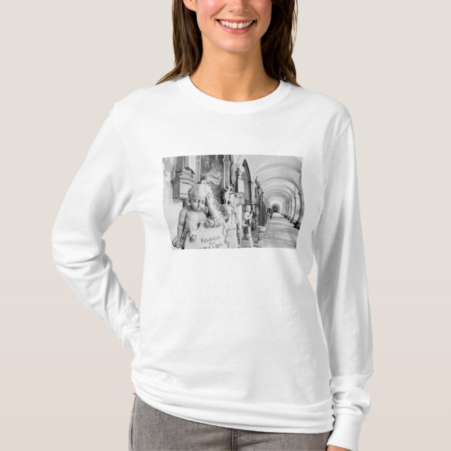 Camiseta Europa, Áustria, Salzburgo. Querubim e monumento (Frente)