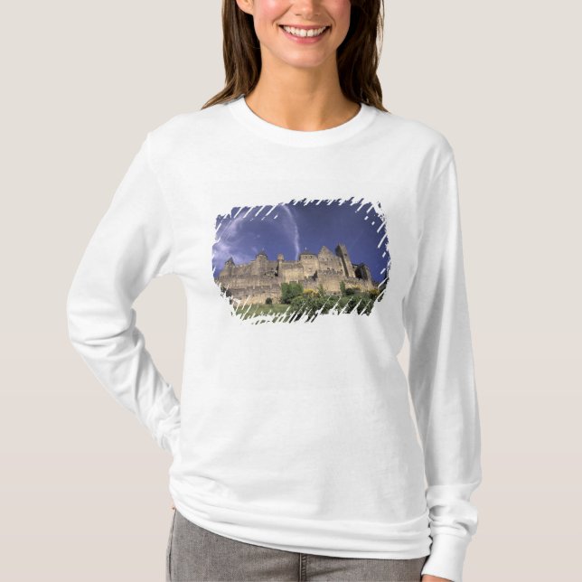 Camiseta Europa, França, Languedoc; Aude; Carcassonne, (Frente)