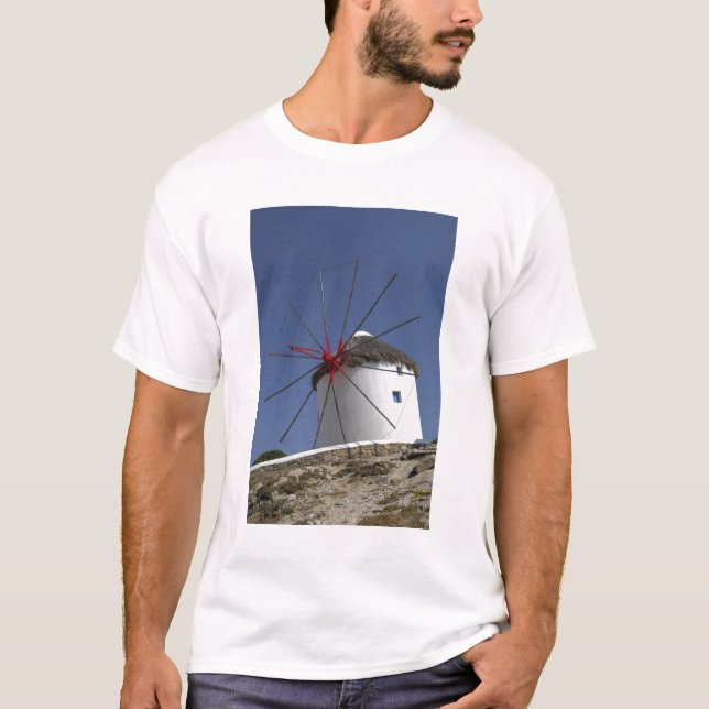 Camiseta Europa, Grécia, Mykonos.3 (Frente)