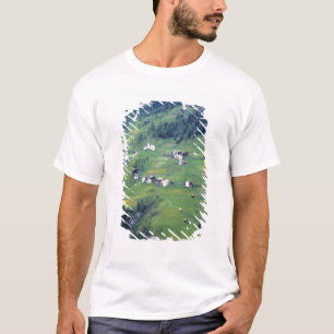 Camiseta Europa, Itália, Alpes Dolomitas. Esta pequena ald