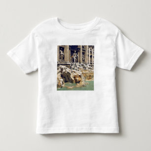 Camiseta Europa, Itália, Roma. Moedas espalham-se no fundo