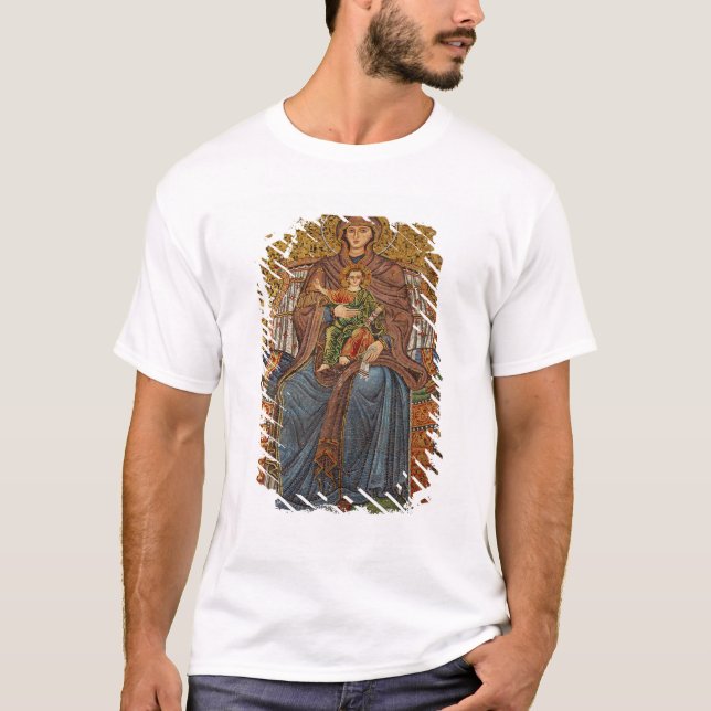 Camiseta Europa, Itália, Sicília, Taormina. Madonna e crian (Frente)