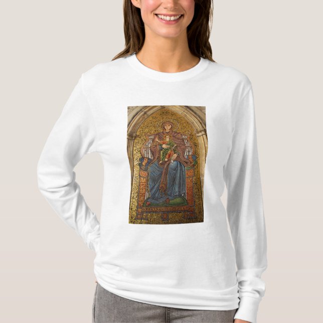 Camiseta Europa, Itália, Sicília, Taormina. Madonna e crian (Frente)