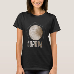 Camiseta Europa Lua Júpiter Planeta Astronomia do Sistema S